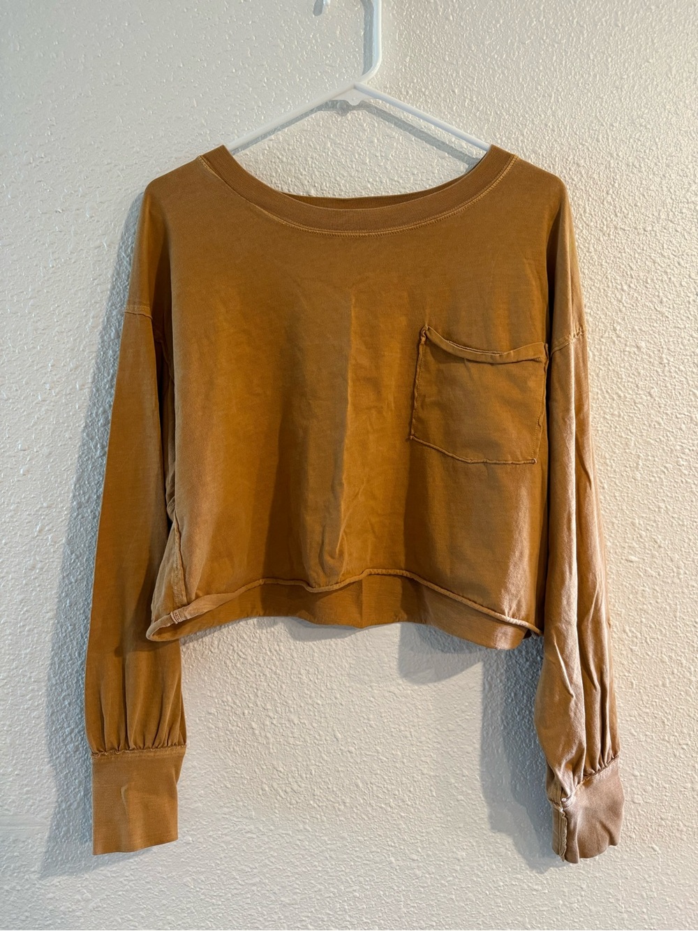 Free People Long-Sleeve Pocket Tee